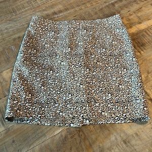 J. Crew Cheetah Print Pencil Skirt